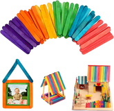 Ice cream sticks colourfull